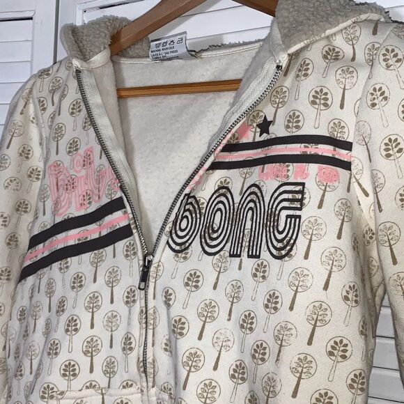 Vintage Billabong Zip Up Women’s Hoodie Sweatshirt Size Medium - Picture 4 of 16